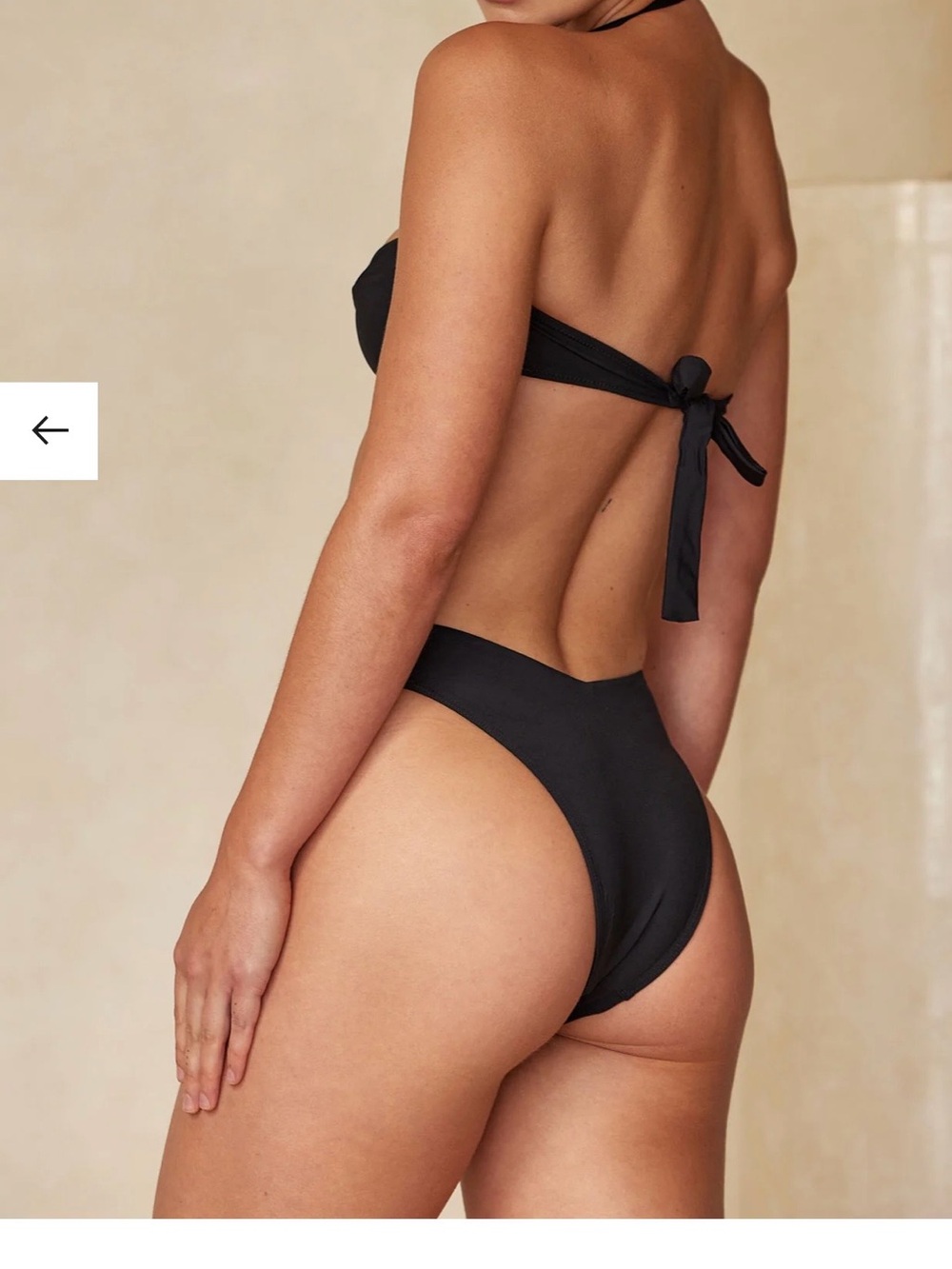 Monday Swimwear St. Lucia Black Bikini Bottom - Picture 5 of 13